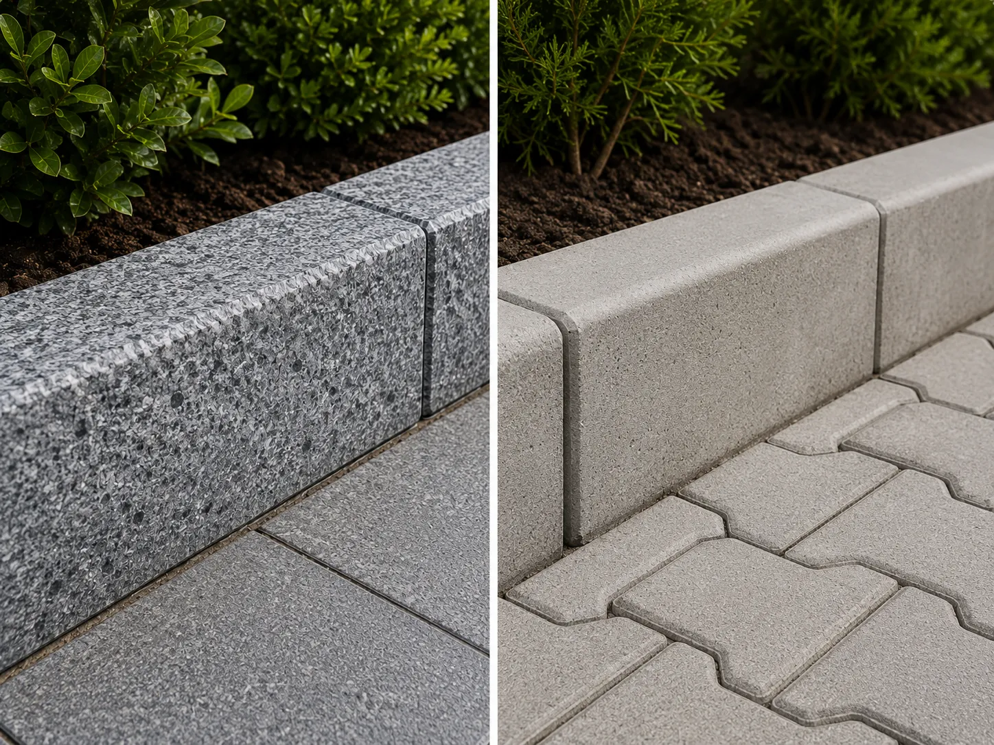 Andezit Bordür ile Beton Bordür Farkı
