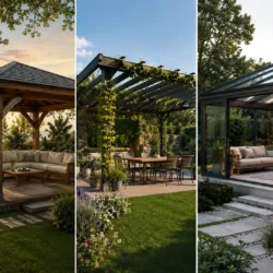 Bahçe İçin Kamelya mı Pergola mı Kış Bahçesi mi? Seçim Rehberi