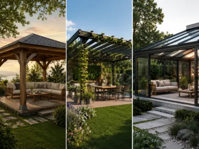 Bahçe İçin Kamelya mı Pergola mı Kış Bahçesi mi? Seçim Rehberi