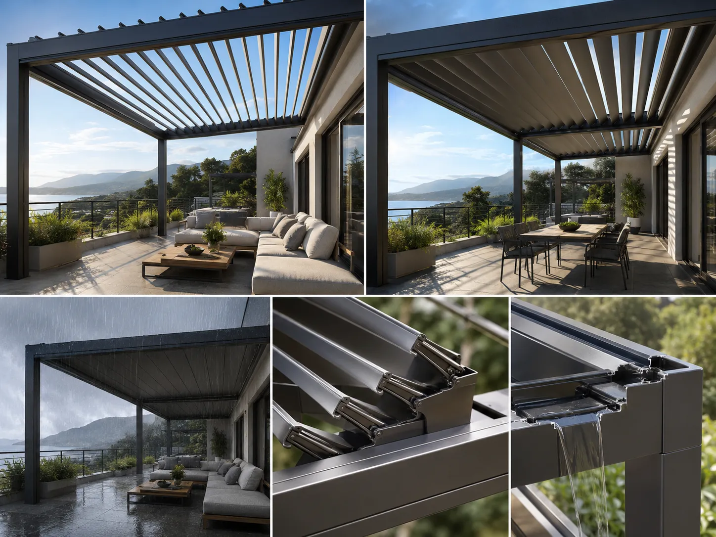 Bioklimatik Pergola Nedir, Nasıl Çalışır?
