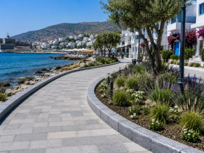 Bodrum Andezit Bordür