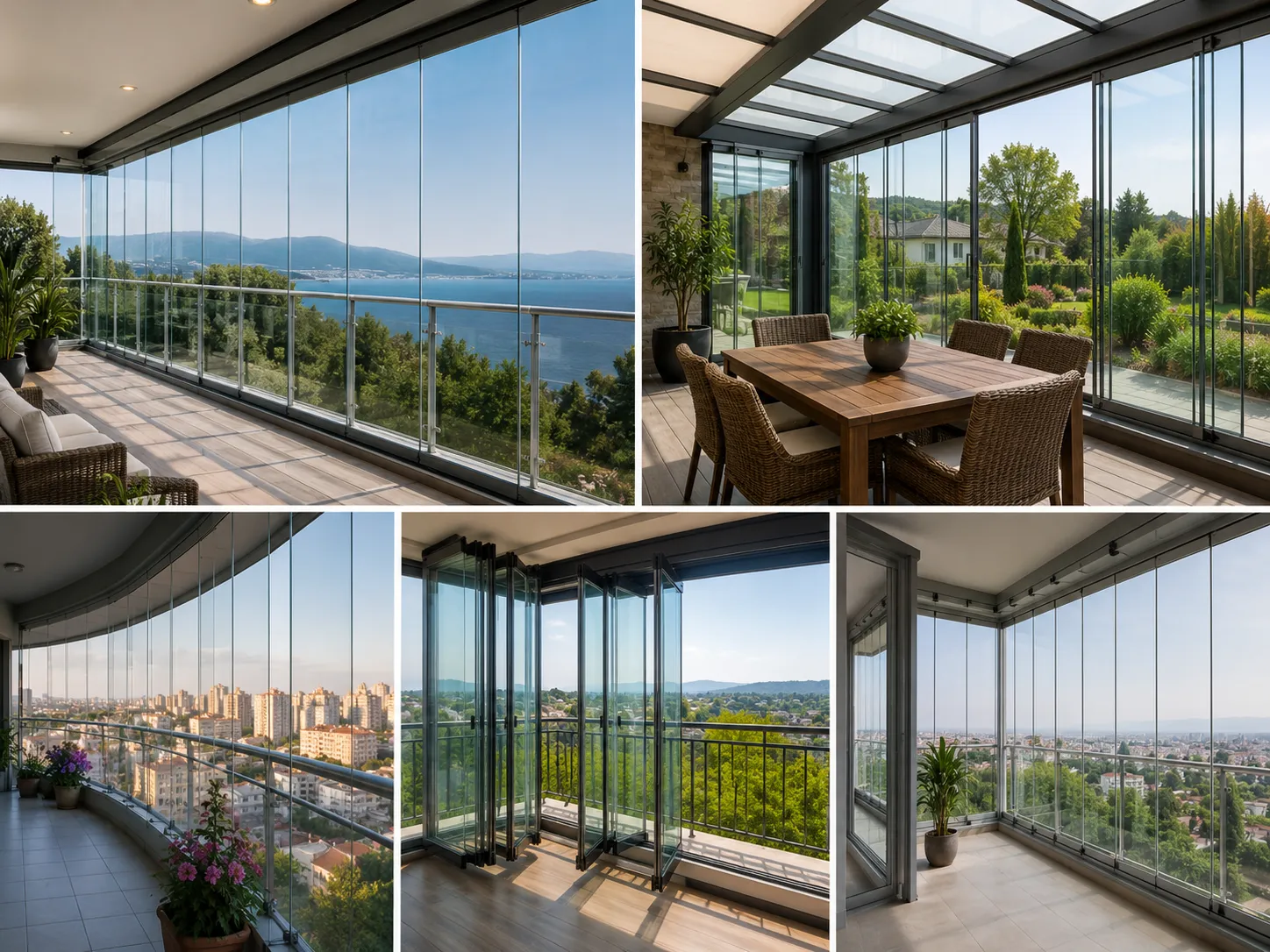 Cam Balkon ve Katlanır Cam Sistemleri Fiyatları