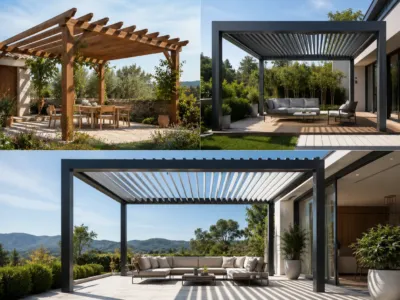 Pergola Fiyatları (Ahşap, Alüminyum, Bioklimatik)