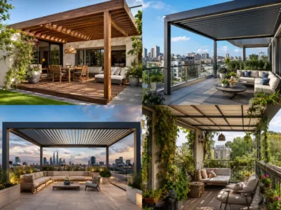 Teras ve Balkona Pergola/Veranda Uygulaması